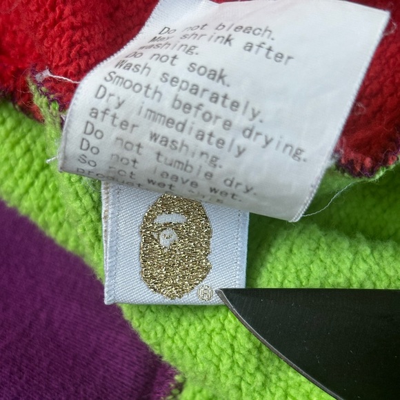 Men’s Bape crazy Camo Shorts size medium - Picture 5 of 6